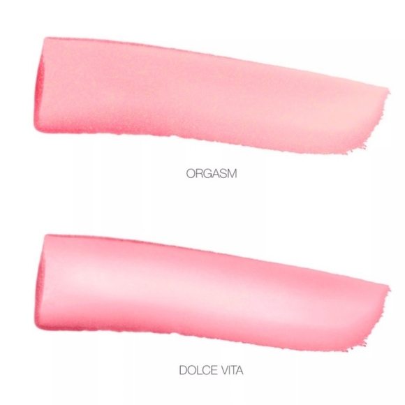 NARS Many Afterglow Lip Balm Duo: Orgasm & Dolce Vita, .03oz x2, NIB - Picture 2 of 4